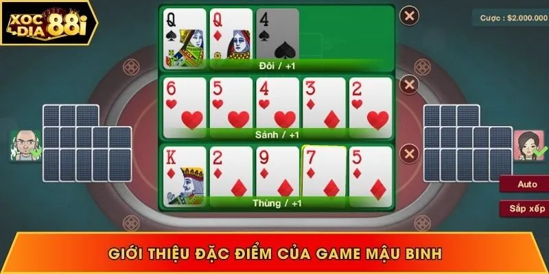 Giúp bạn hiểu qua đặc điểm Mậu Binh online