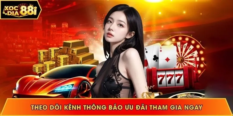 Theo dõi kênh thông báo nhận quà liên tục